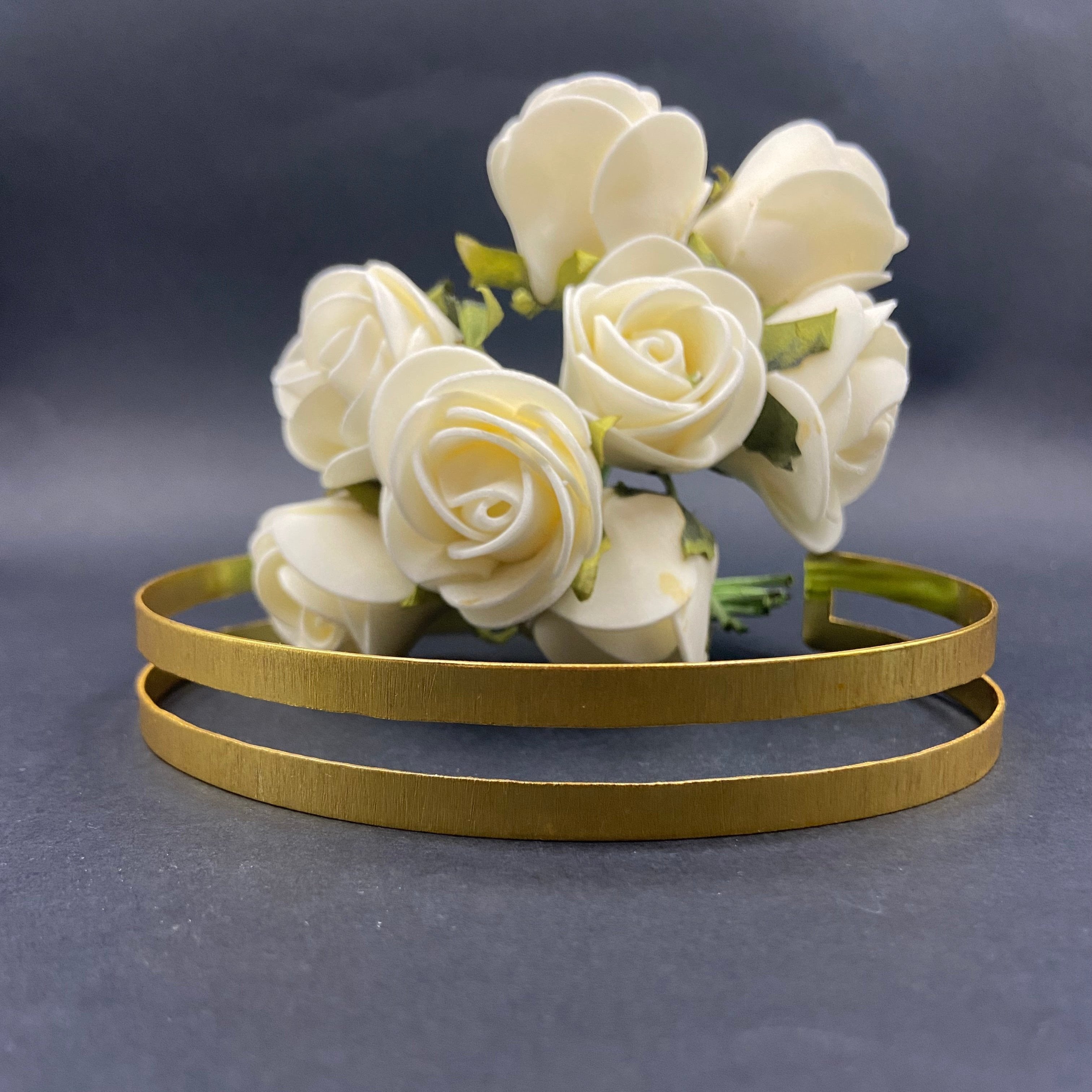 Gold plated choker SAETERA B