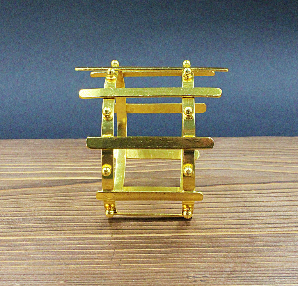 Gold plated MINERVA bracelet - Design with Character