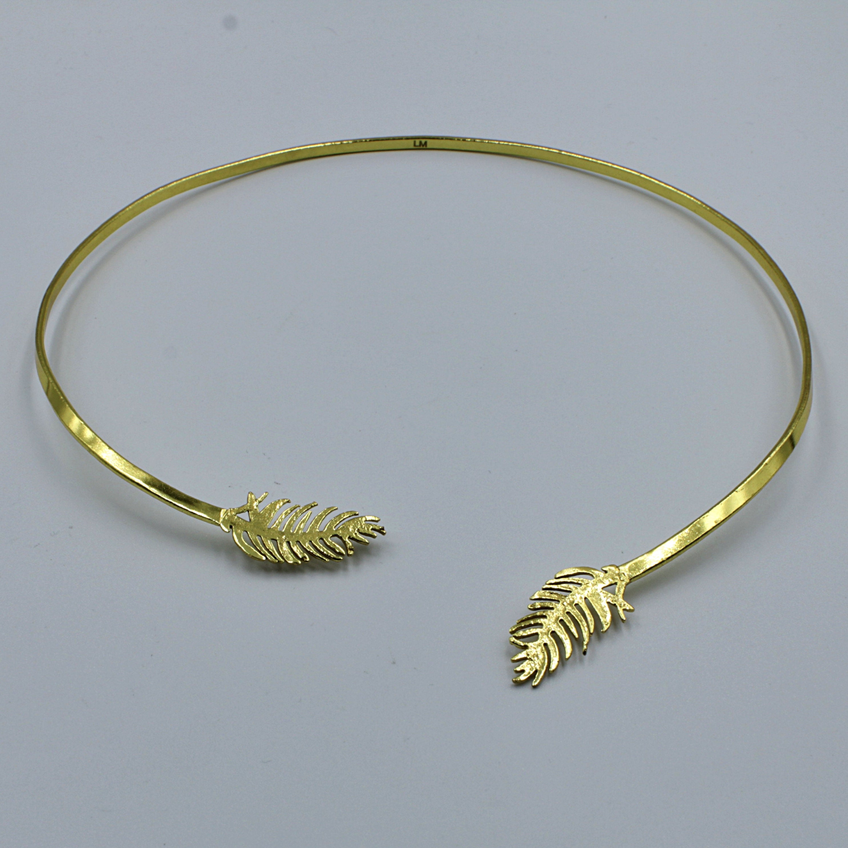 Gold plated OLIMPIA necklace